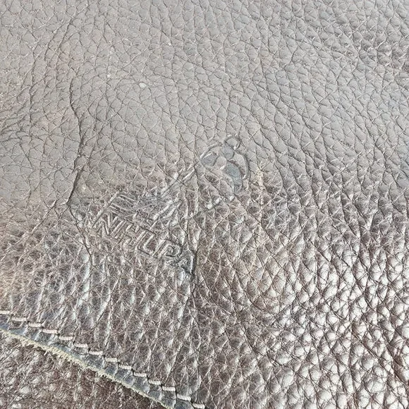 Roots Brown Pebbled Leather Computer Book Bag - Picture 12 of 16